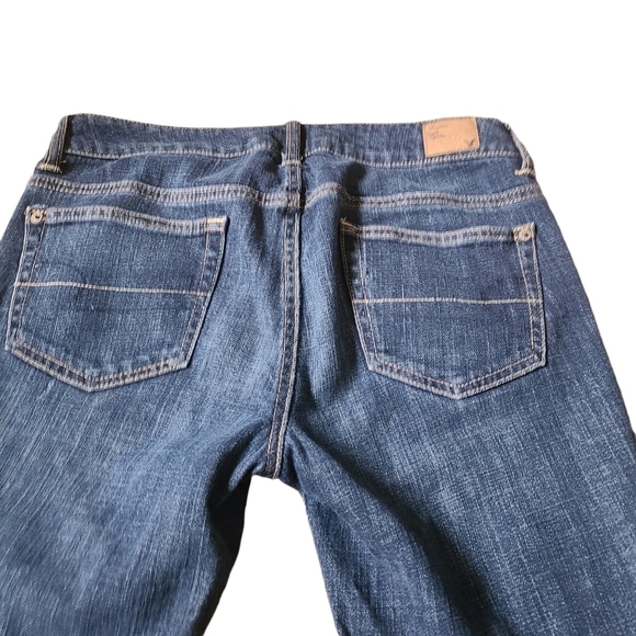American Eagle  Stretch boy fit Regular straight leg mid rise denim jeans - Picture 3 of 10